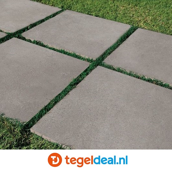 KEOPE Moov Grey K2, 120x120x2 cm, terrastegels