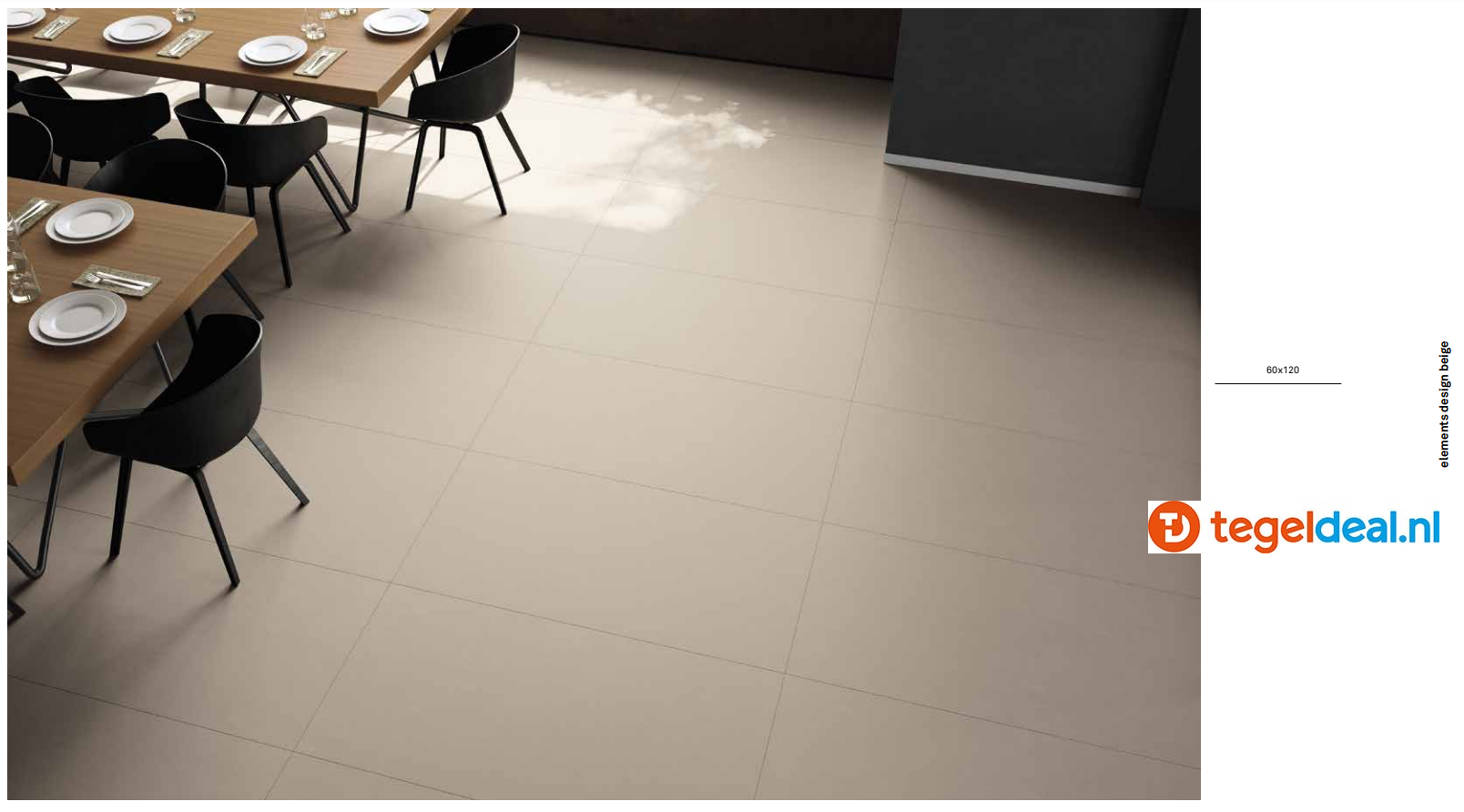 KEOPE Elements Design Beige, 60x120 cm Natural 