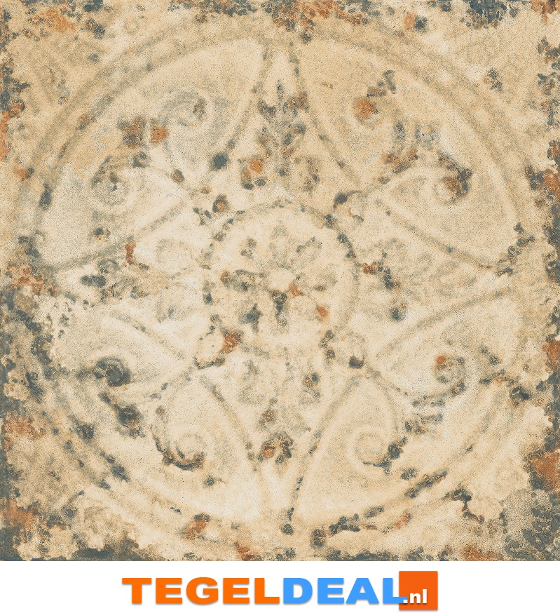 Peronda, Fs Saja-B, Beige, 33x33 cm, vintage patroontegels