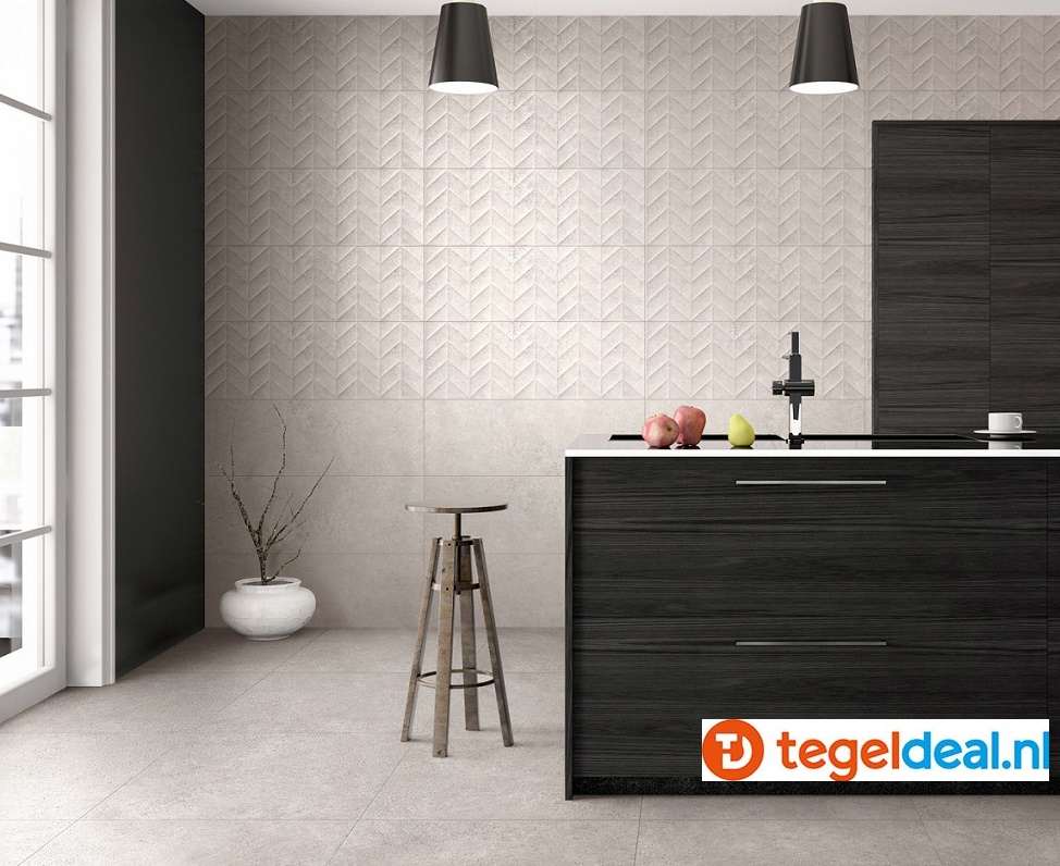 Marazzi Work, betonlook tegels - 3 kleuren - 3 formaten
