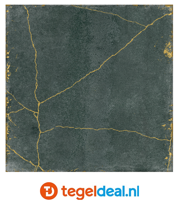 Aparaci Kintsugi GREEN AICHI, 30x30 cm, vloer- wandtegels