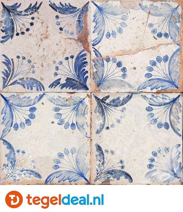 Peronda, Fs Oldker, 33x33 cm, vintage patroontegels