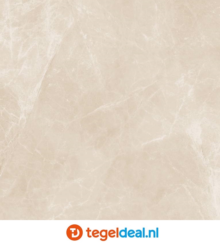 VLT Supergres Purity of Marble, Royal Beige Lux, 60 x 60 cm