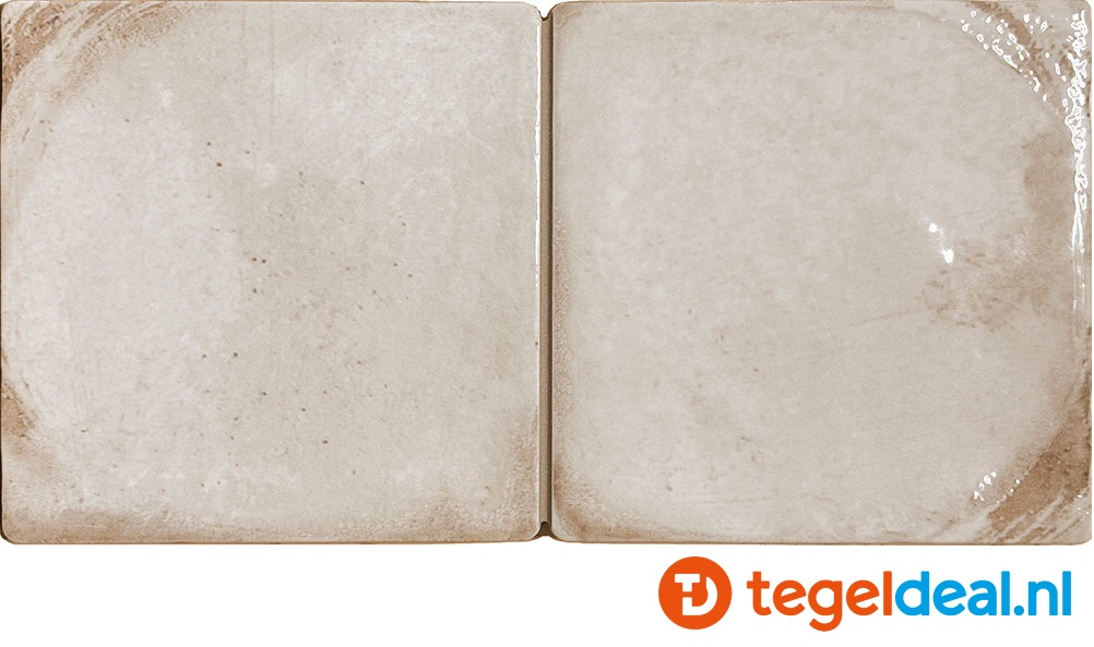 Nanda Tiles, Bottega, 10x20 cm (pre-cut 10x10 cm effect) wandtegels 