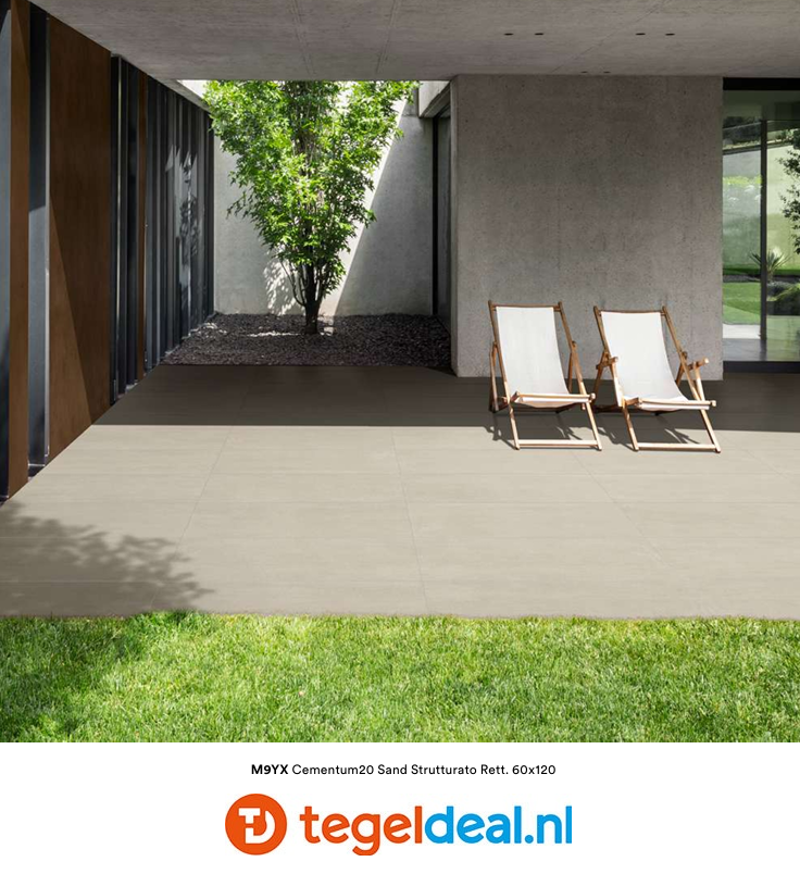Marazzi Cementum SAND, 21x18,2 cm Nat., M9VQ, hexagon cementlook tegels Marazzi Cementum SAND, 21x18,2 cm Nat., M9VQ, hexagon cementlook tegels
