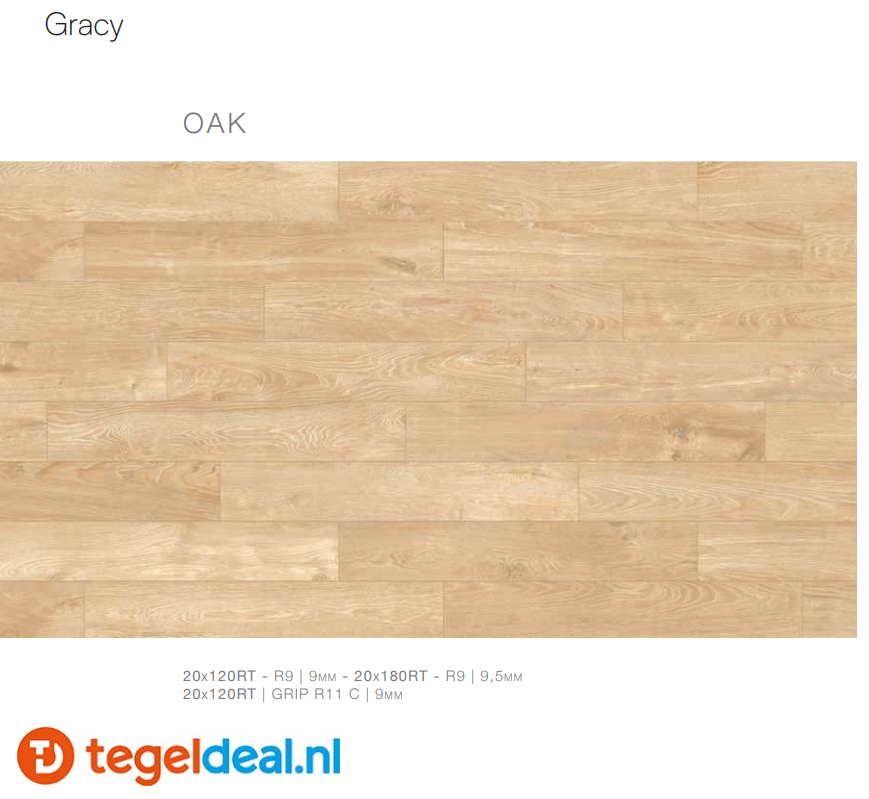 Supergres, Gracy, houtlook tegels  