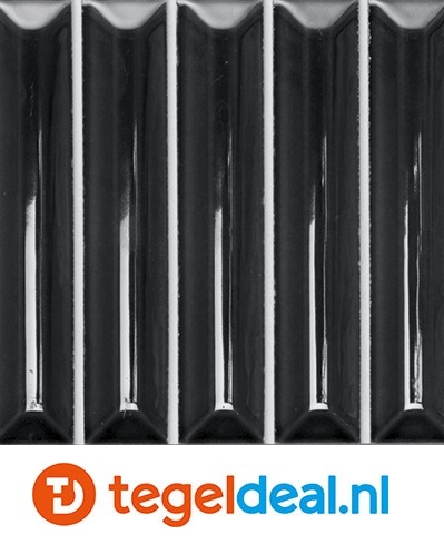 Tonalite, Hashi, 10x30 cm, reliëf wandtegels Tonalite, Hashi, 10x30 cm, reliëf wandtegels