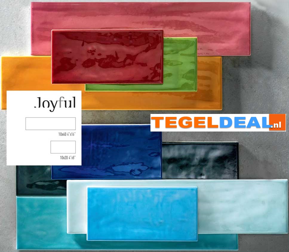 WDT Tonalite, Joyful, 10x20 en 10x40 cm WDT Tonalite, Joyful, 10x20 en 10x40 cm