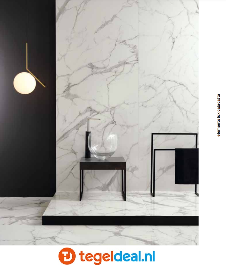 KEOPE Elements Lux, CALACATTA Lappato, 60x120 cm