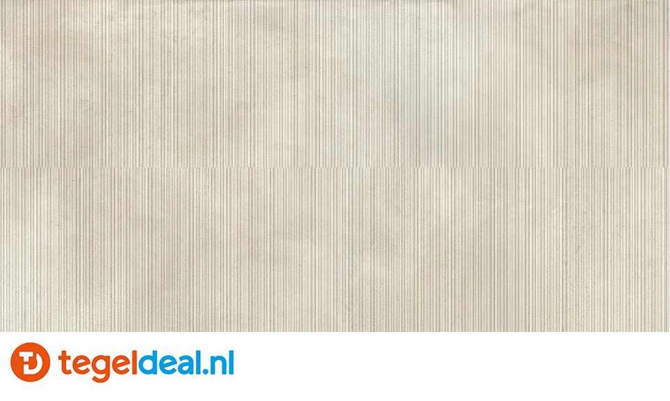 Fondovalle Homescape, SUGAR, 60x120x0,85 cm TUB Decoro, HOM092, reliëf wandtegels