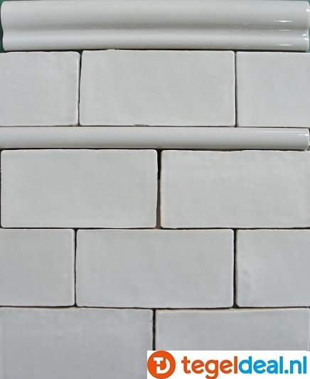 Equipe, Masia GRIS CLARO, 7,5x15 cm, handvorm wandtegels OP VOORRAAD