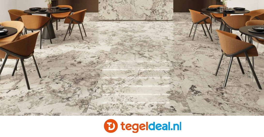 Supergres Purity of Marble - Élite, marmerlook tegels Supergres Purity of Marble - Élite, marmerlook tegels