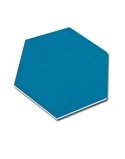 OPRUIMING : 2,44 Equipe, Scale Hexagon Electric Blue, 12,4x10,7 cm, 23836, hexagon wandtegels - 2,44 m2 voor 100,00 euro  