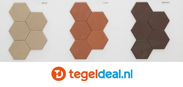 Equipe, Kromatika BEIGE, 26472, 11,6x10,1 cm, hexagon tegels