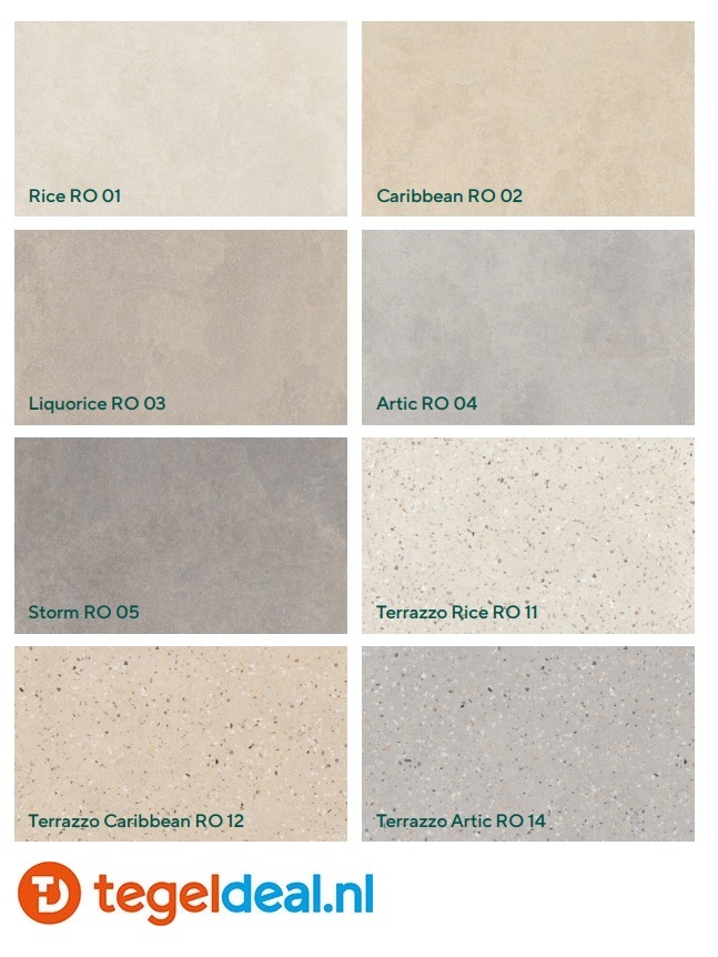 Mirage ReConcrete, betonlook tegels voor binnen en buiten