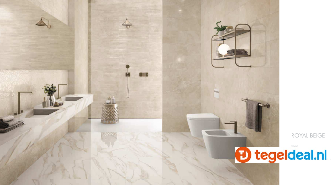 WDT Supergres Purity of Marble, Royal Beige, 30,5x91,5 cm