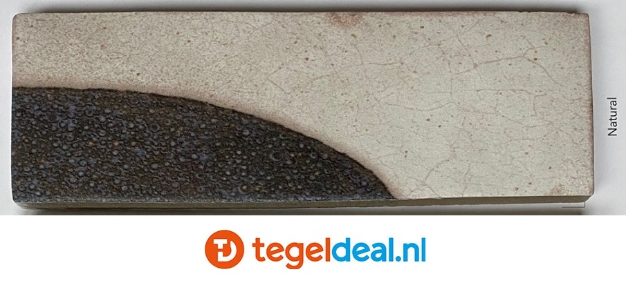 WOW Design, Pottery NATURAL Cosmic Square, 15x15 cm wandtegels 