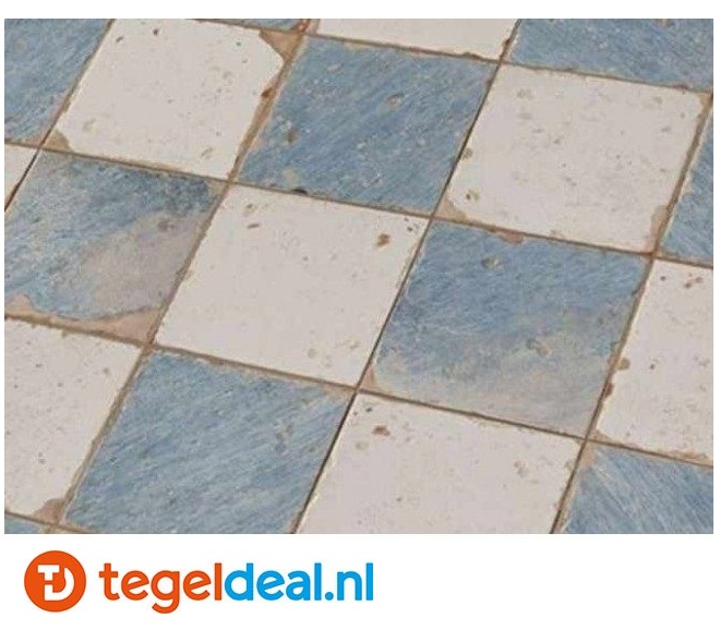 Peronda, Fs Artisan Damero-A, 33x33 cm, vintage patroontegels