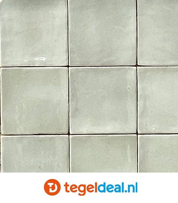 OPRUIMING :  3 m2 Equipe, Manacor, Mint, 10x10 cm, wandtegels - 3 m2 voor 75,00 euro 