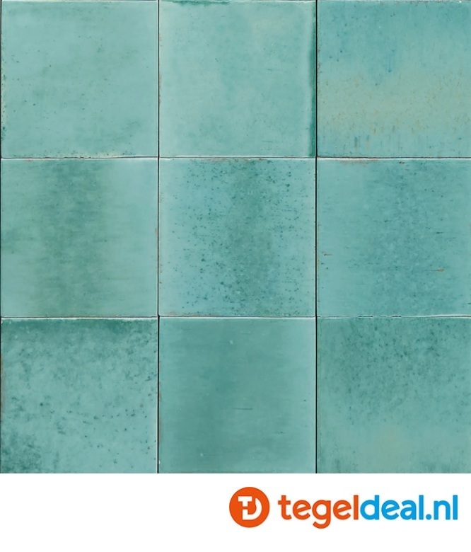 Marazzi Lume TURQUOISE, 10x10 cm MQ7U