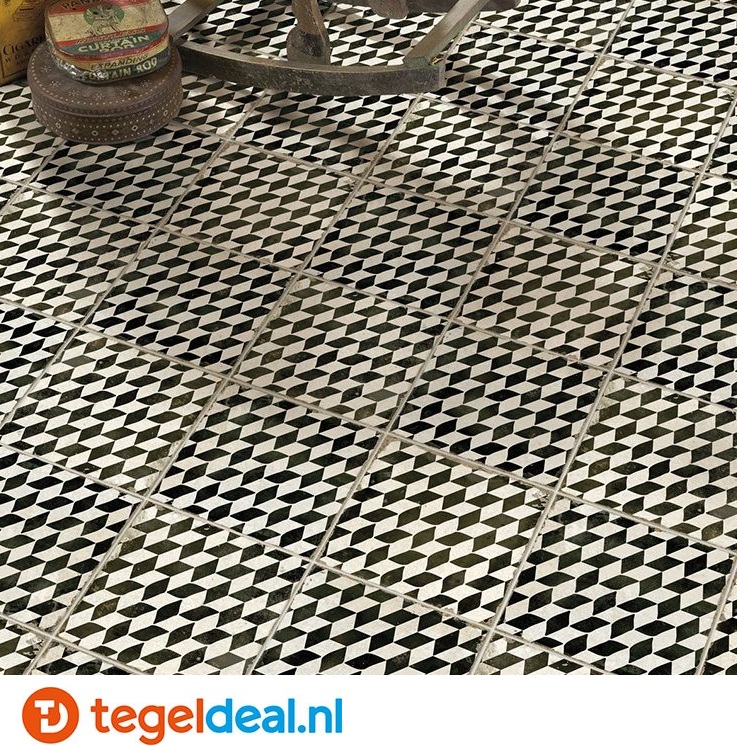 Peronda, Fs Espiga, 45x45 cm, vintage patroontegels