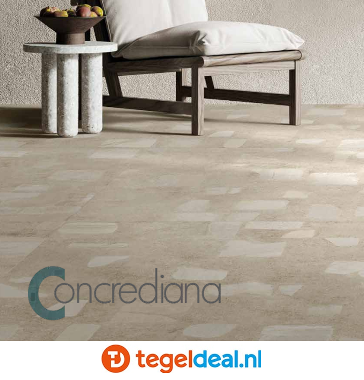 SIL Ceramiche, Concrediana ART IVORY, 60x120 cm Natural SIL Ceramiche, Concrediana ART IVORY, 60x120 cm Natural