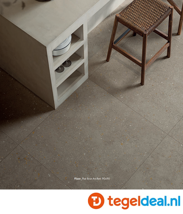 SIL Ceramiche, Pisé BRUN TRAME, 7,5x30 cm listel, natuursteenlook tegels met reliëf - €55,00/m2 / Palletdeal op aanvraag