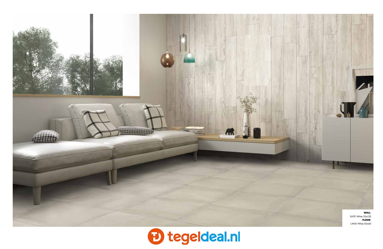 Castelvetro, Concept Land WHITE, 30x60 cm, CLD36R1