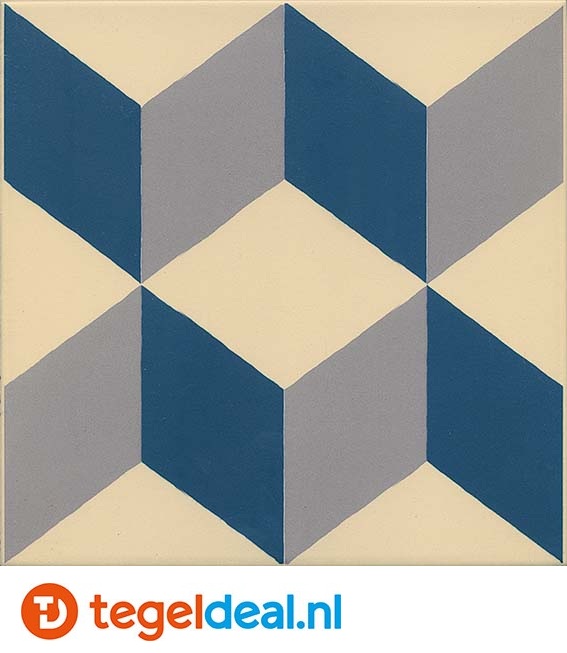 Vives 1900 GUELL 1, 20x20 cm, patroontegels