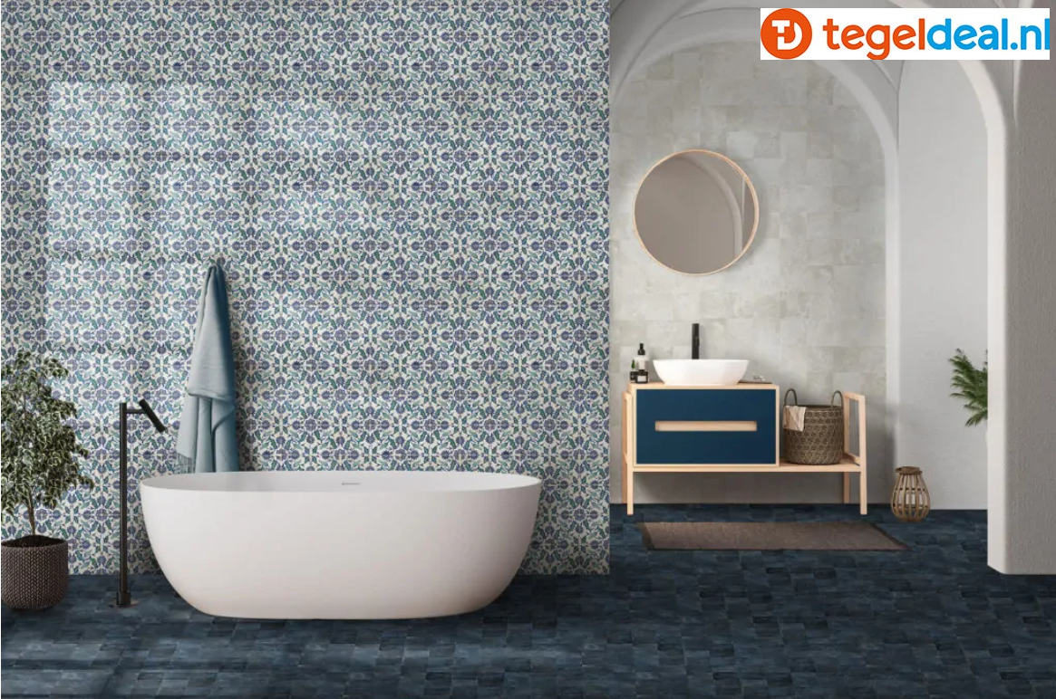 Nanda Tiles, Terra, 11,5x11,5 cm, vloer- en wandtegels Nanda Tiles, Terra, 11,5x11,5 cm, vloer- en wandtegels