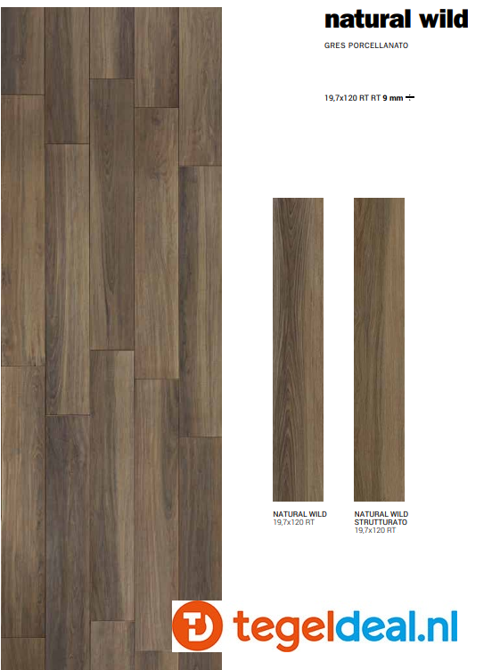 Supergres Natural Appeal Wild, 20x120 cm, NTW2, houtlook tegels