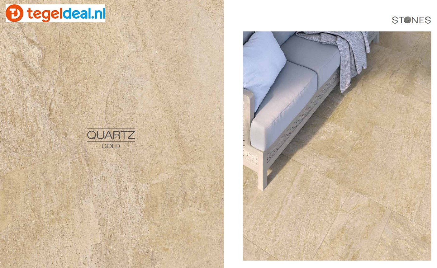 Castelvetro, Quartz Stones in 3 kleuren voor binnen en buiten 