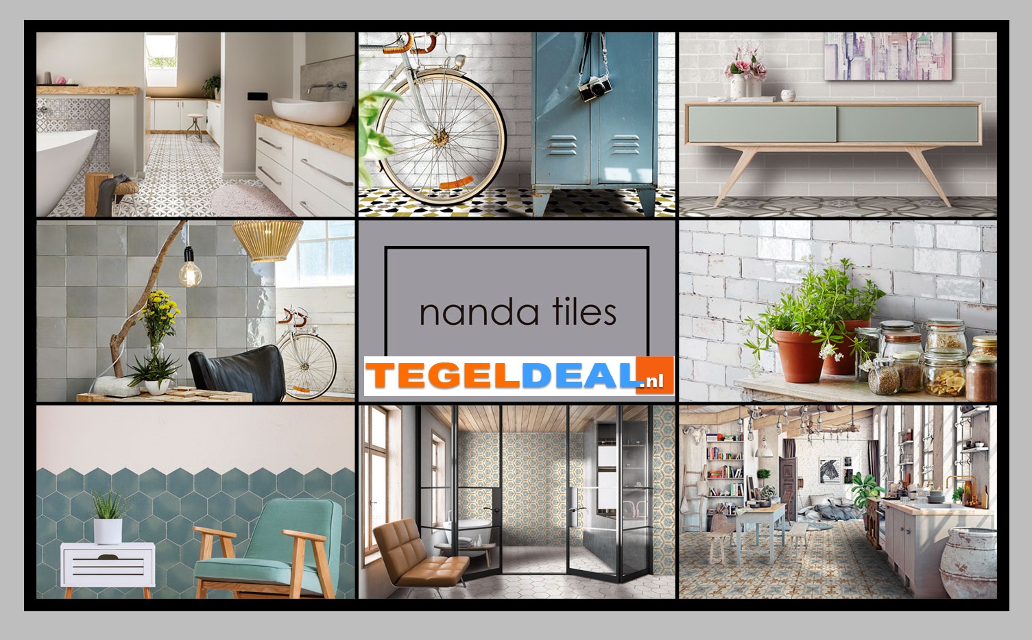 WDT Nanda Tiles, Manhattan, Sedate White, 13x39,5 cm