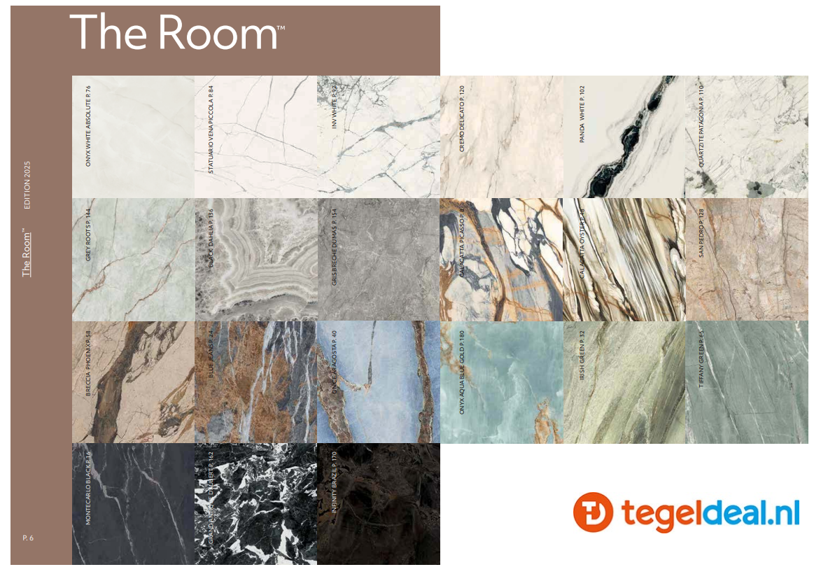 Imola The Room, exclusieve marmerlook tegels