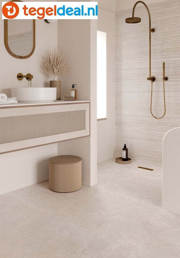 ASCOT DOM, Saint Remy AVORIO / IVORY, 90x90 cm Nat., 02ASR9910R