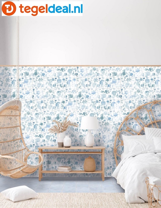 VLT / WDT Nanda Tiles, Florentina, 15x15 cm, patroontegels VLT / WDT Nanda Tiles, Florentina, 15x15 cm, patroontegels