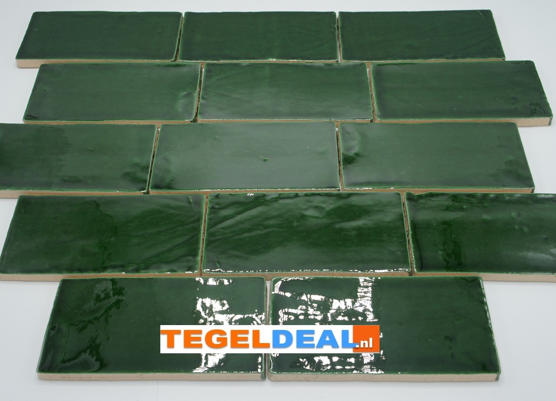 WDT handvorm EMERALD GREEN, 7,5x15 cm, OP VOORRAAD 