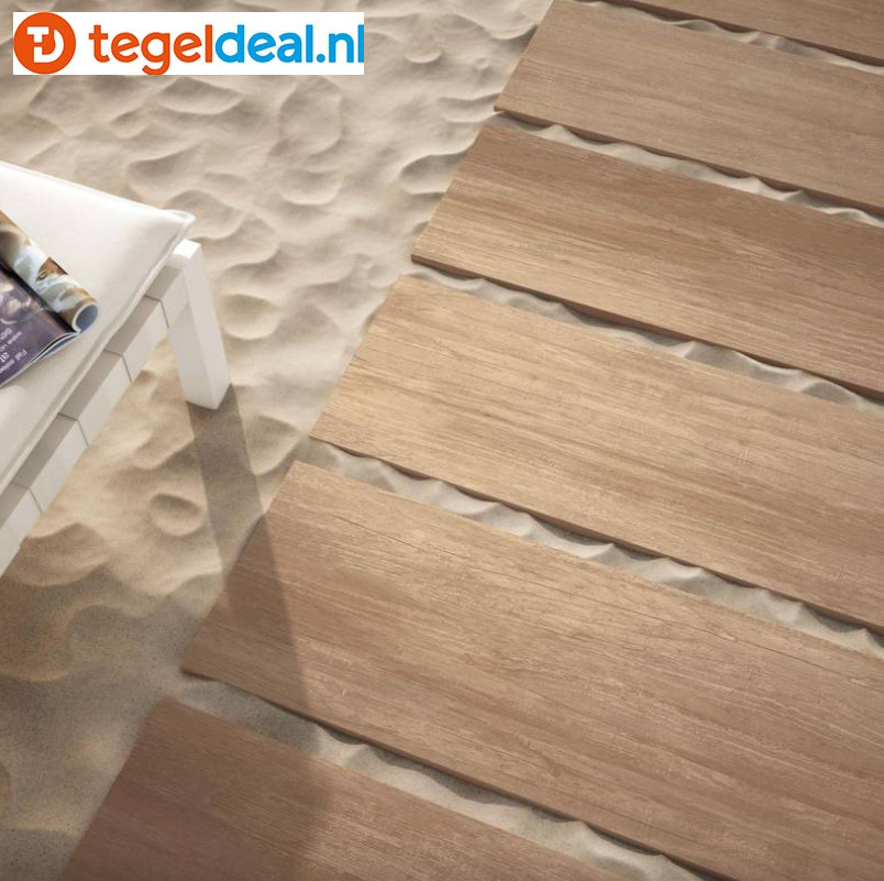 Supergres Travel Southgold, 30x120x2 cm, S3ØT OUTDOOR terrastegels