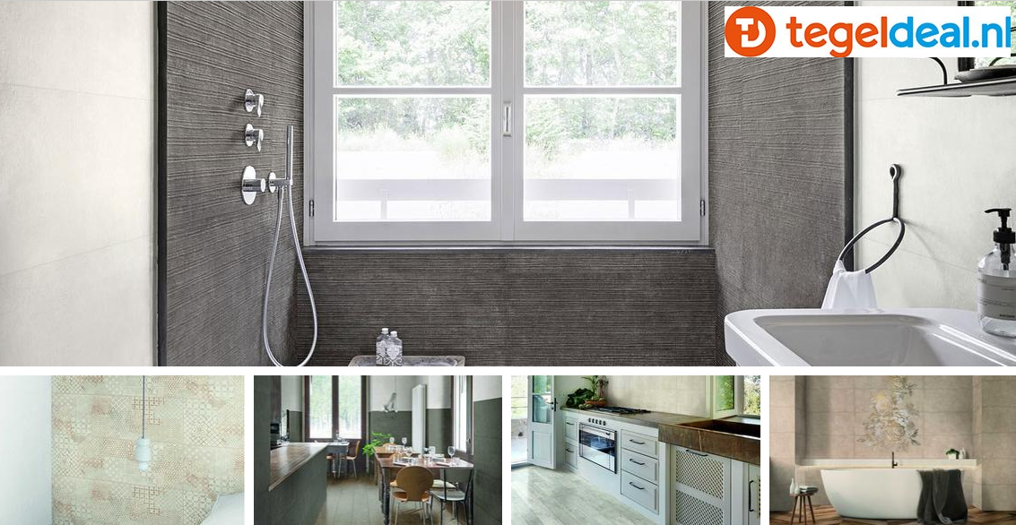 Marazzi Fresco, 32,5x97,7 cm cementlook wandtegels