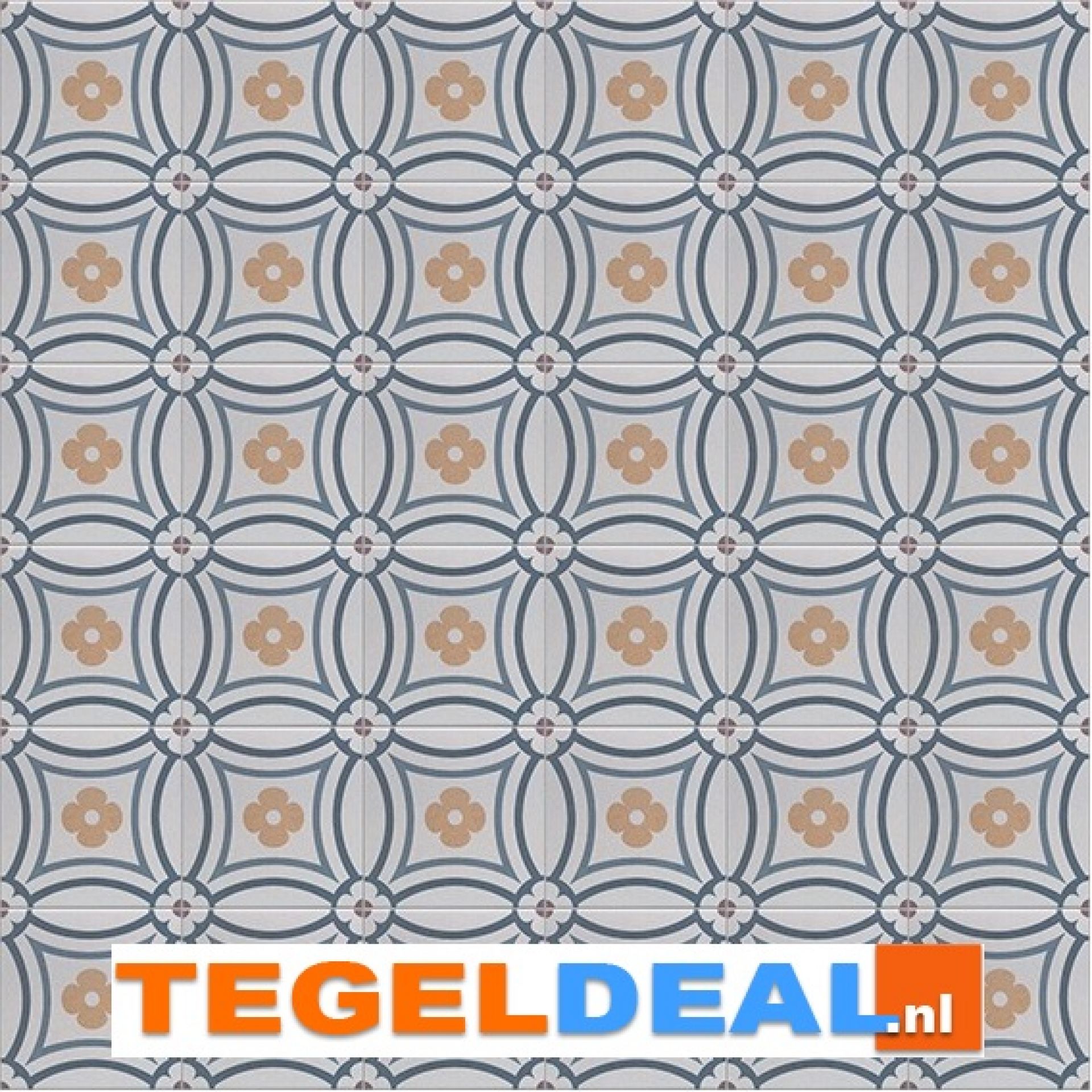 VLT Equipe, Caprice, 20x20 cm, 7 decors en 5 uni-kleuren VLT Equipe, Caprice, 20x20 cm, 7 decors en 5 uni-kleuren