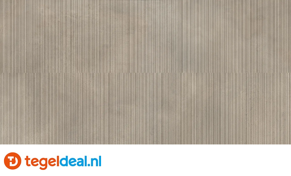 Fondovalle Homescape, CLAY, 120x120x0,6 cm, HOM007, betonlook tegels