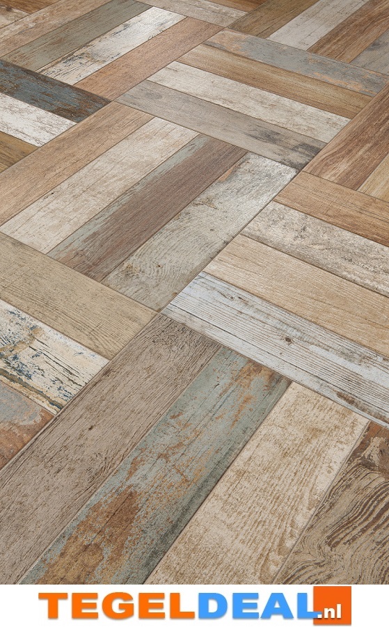 Peronda, Fs Bretagne, 45x45 cm, vintage houtlook tegels