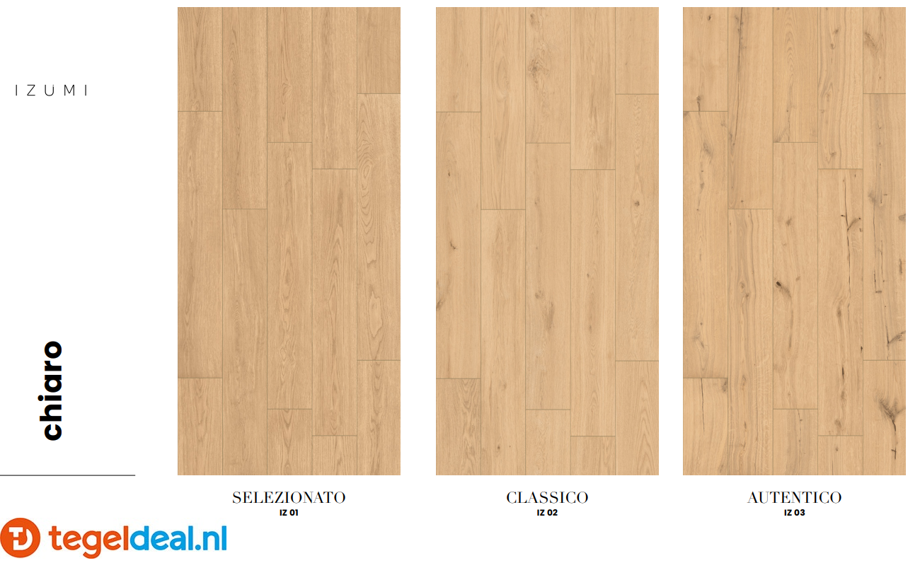Mirage Izumi, CHIARO Classico IZ02, 25x150 cm Spazzolato - CAO5