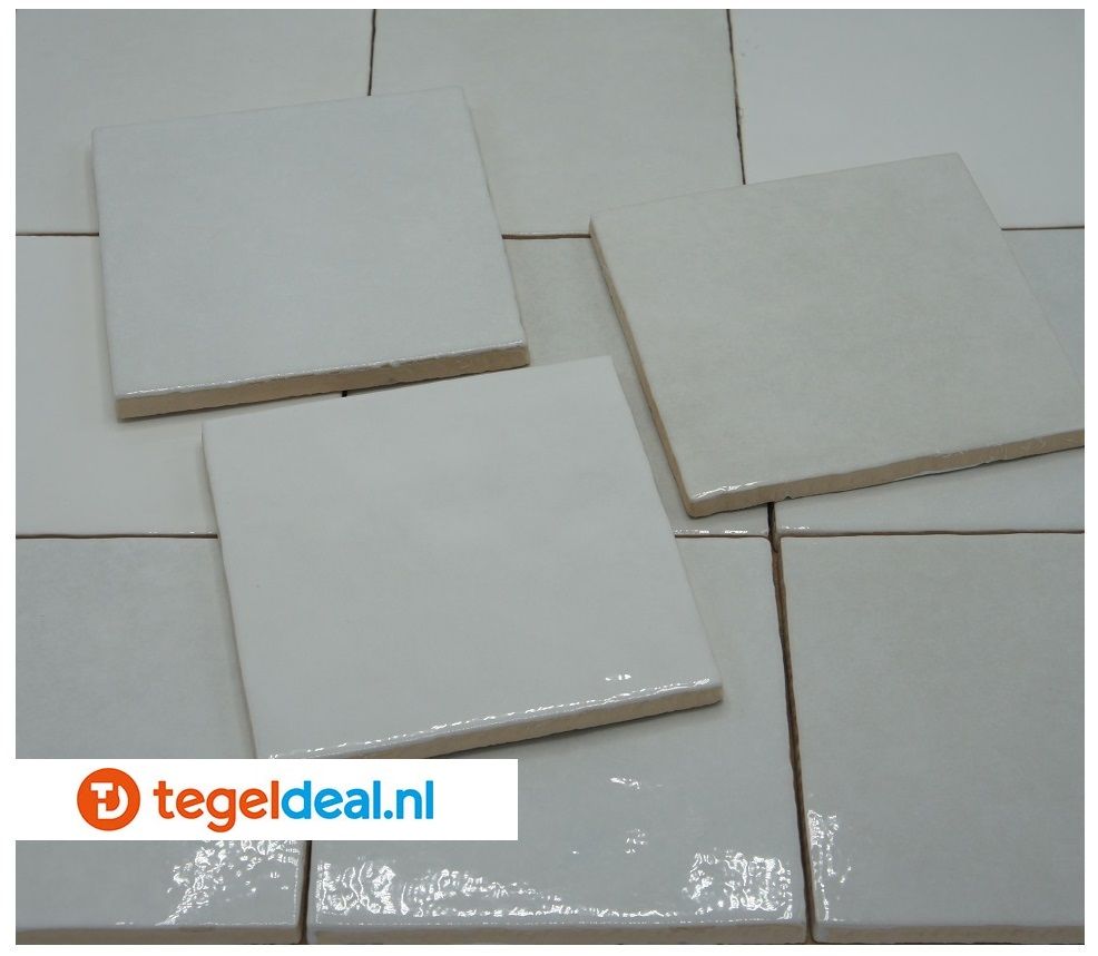 OPRUIMING : 4 m2 Equipe, Artisan, White, 13x13 cm, 24454, wandtegels - 4 m2 voor 100,00 euro  