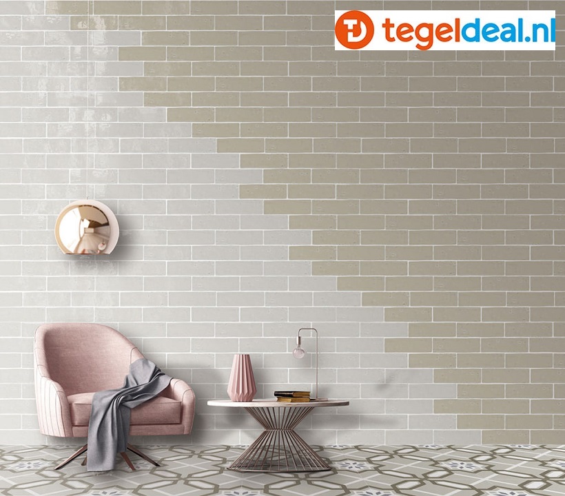 WDT Nanda Tiles, Laurel Clay, 6x20 cm WDT Nanda Tiles, Laurel Clay, 6x20 cm