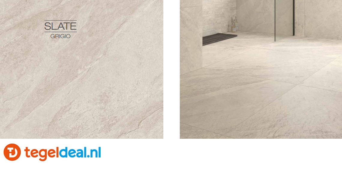 Castelvetro Stones Slate, leisteen-look terrastegels - Vanaf € 38,50 per m2