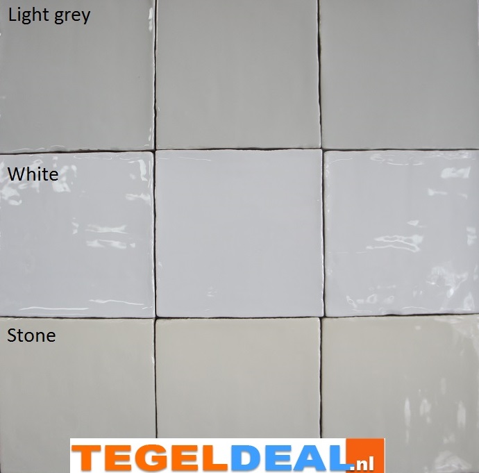 WDT Handvorm LIGHT GREY glans, 13x13 cm   OP=OP