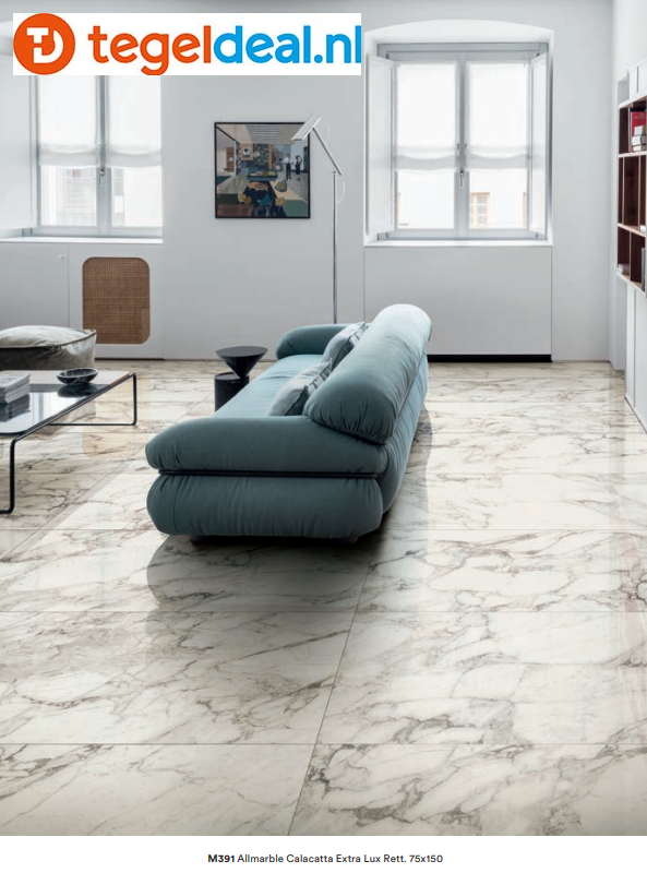 Marazzi Allmarble, Calacatta Extra Lux, 60x120 cm M3A2