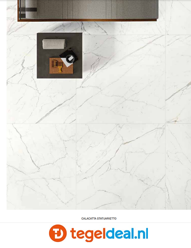 KEOPE Elements Lux CALACATTA STATUARIETTO Natural, 60x120 cm