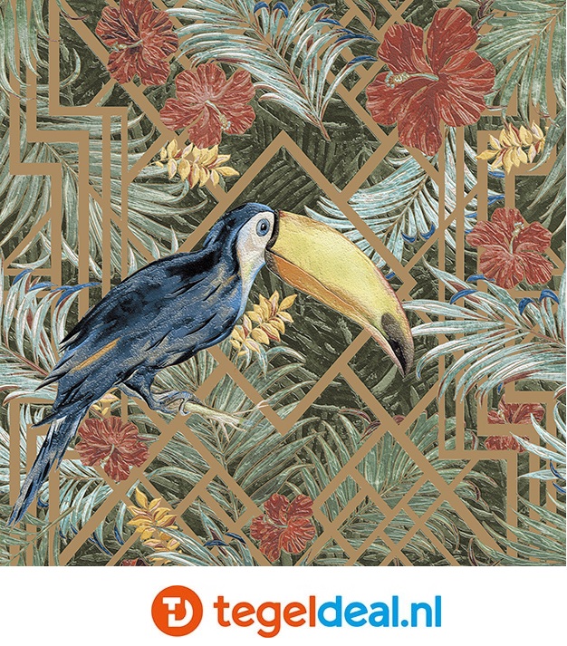Aparici Tropical, 30x30 cm, wandtegels botanische decors Aparici Tropical, 30x30 cm, wandtegels botanische decors